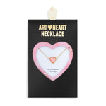 Art Heart Necklace