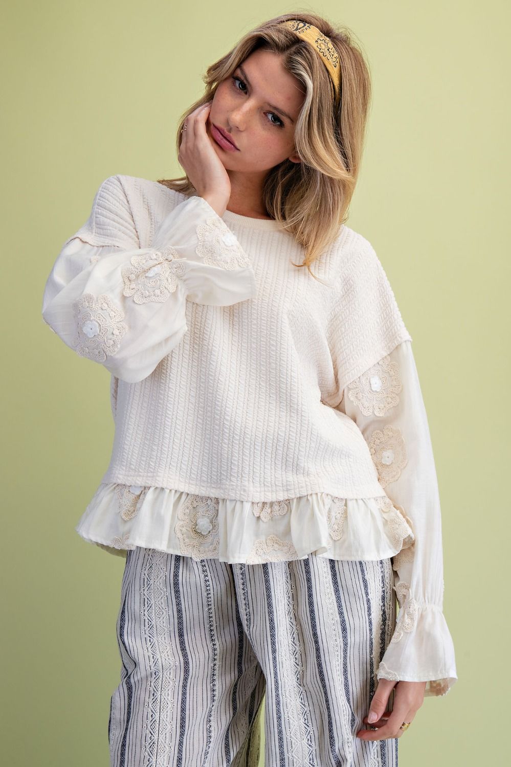 Boho Flowers Top