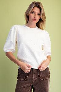 First Pick Pompom Top