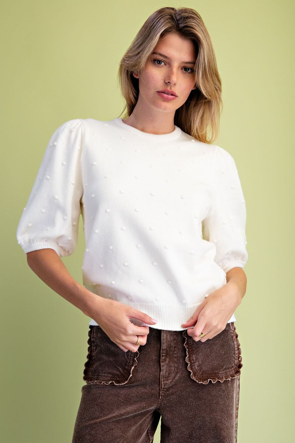 First Pick Pompom Top