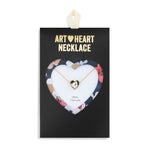 Art Heart Necklace