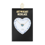 Art Heart Necklace