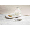 Mudpie White Bead Tray & Cloche Set