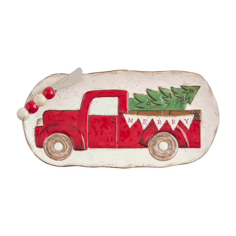 Mudpie Christmas Truck Set
