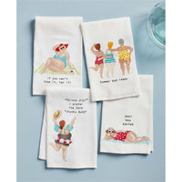 Mudpie Pool Ladies Dish Towel