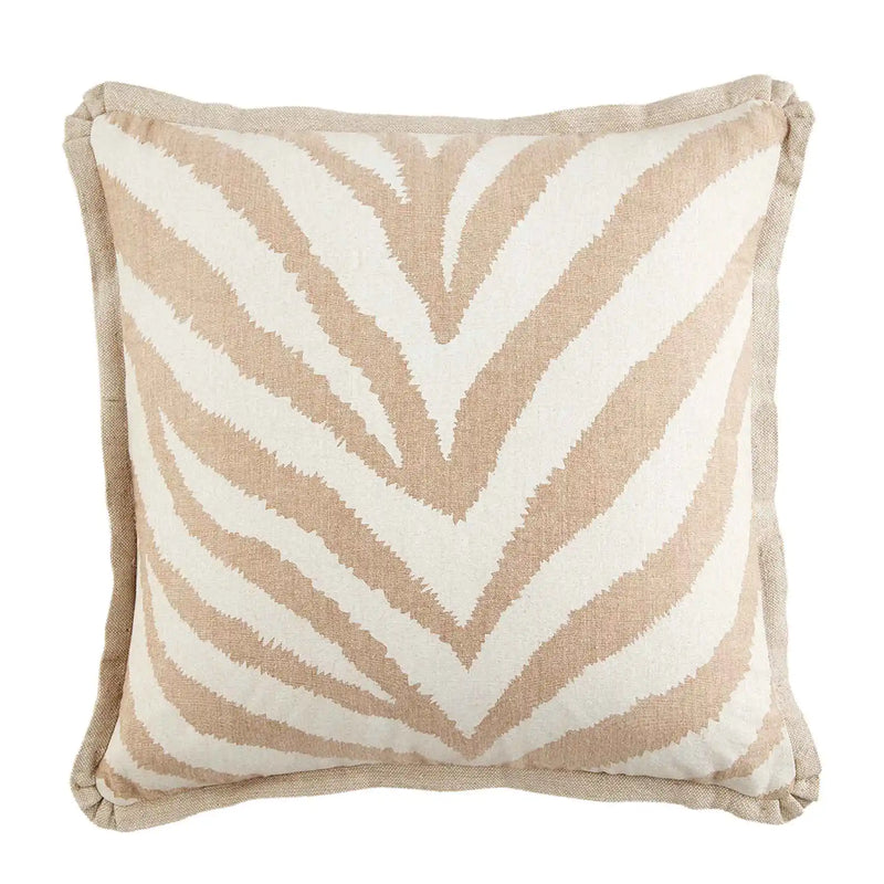 Mudpie Zebra Print Pillow