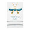 Mudpie Lake watercolor Hand Towel