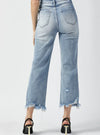 Brianna High Waisted Crop Straight Jeans