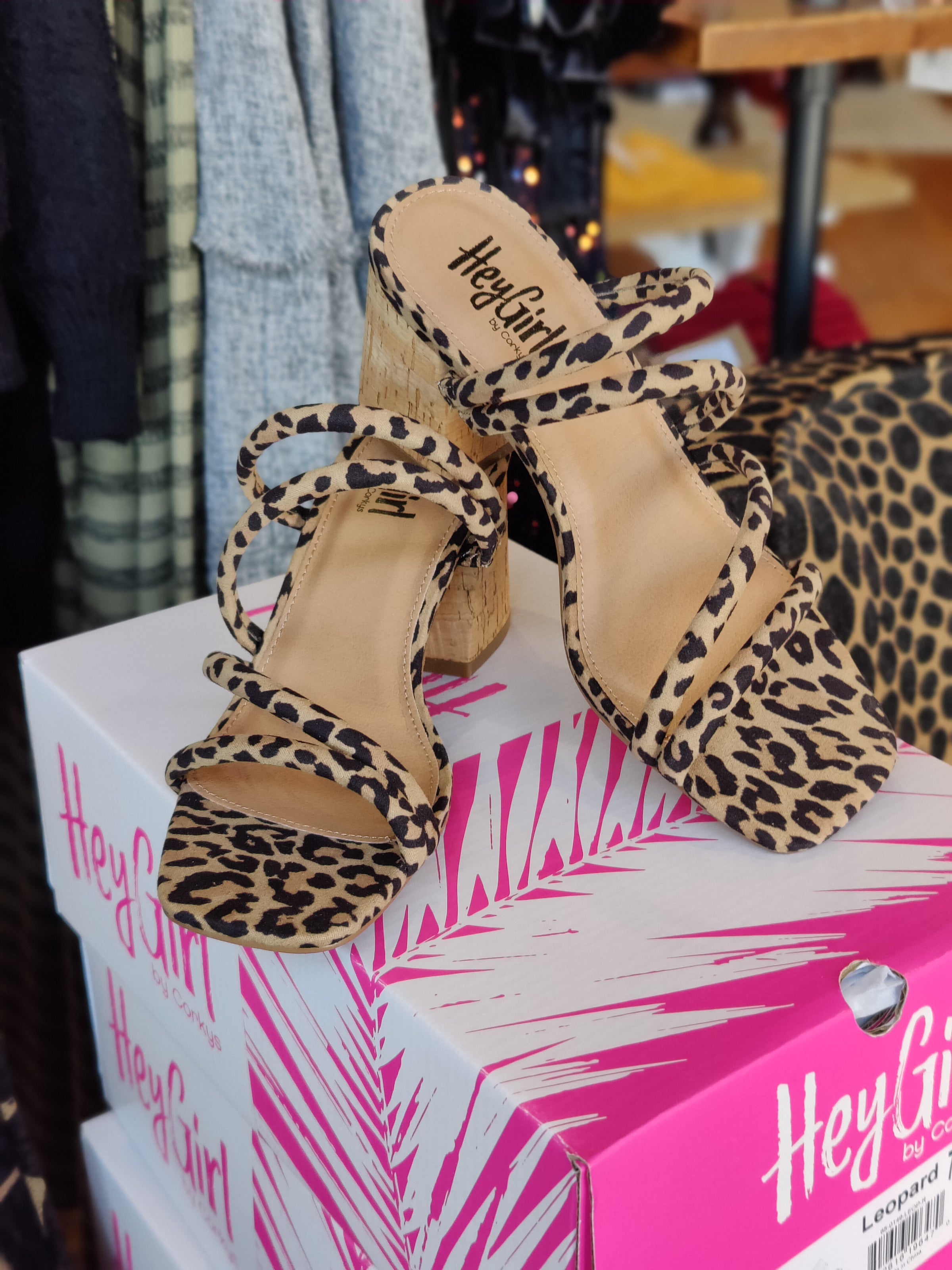 Corky' Small Leopard Booties - Backwards Saddle Boutique