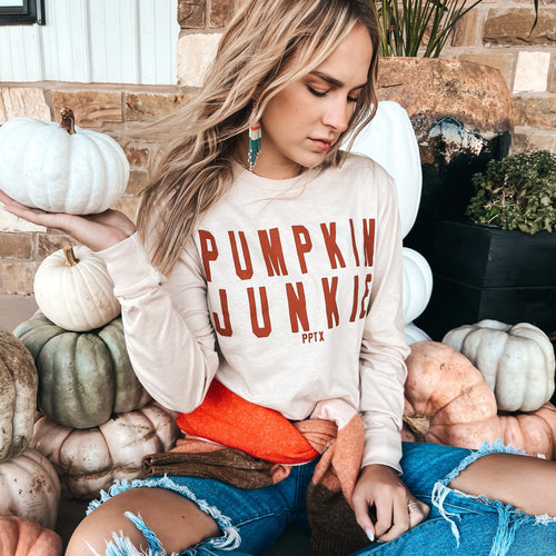 Pumpkin Junkie Long sleeve