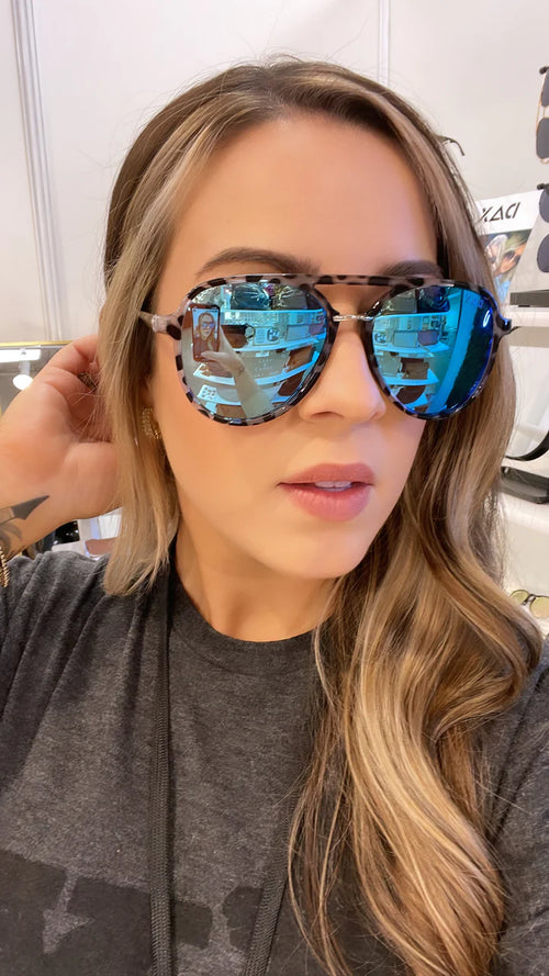 Earhart Blue Sunglasses