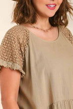 Tiered in Taupe Top